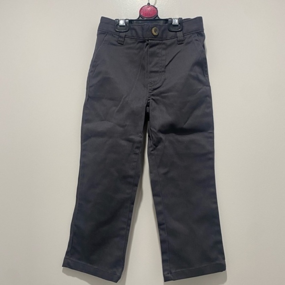 Grey straight leg uniform pants - Picture 3 of 5